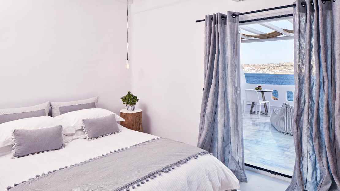 Deluxe Double or Twin Room with Sea View 